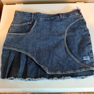 Vintage Y2K Denim Mini Skirt